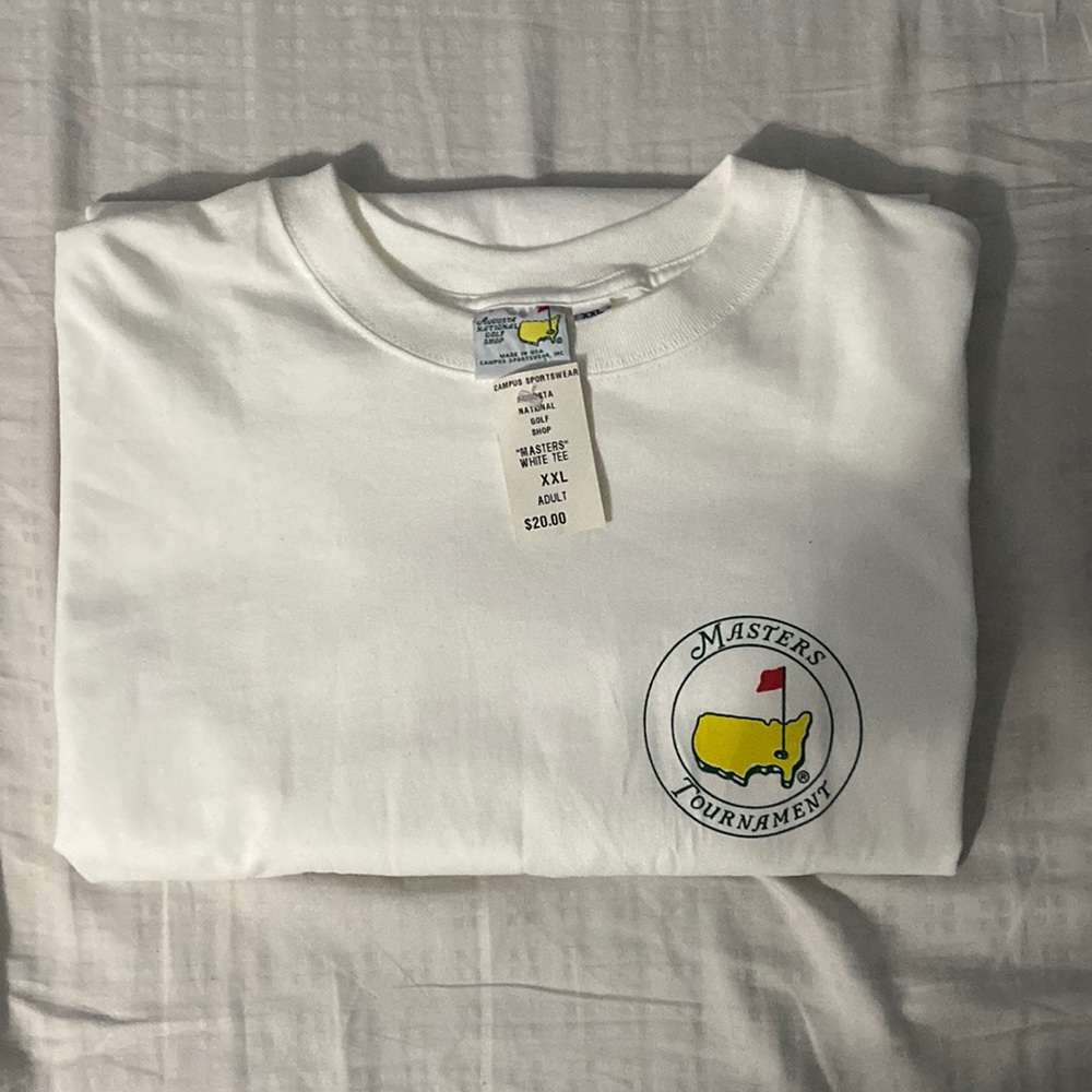 Augusta National Golf Shop “Masters” White Tee